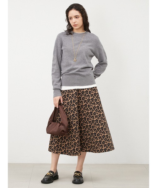 Mila Owen(ミラオーウェン)の「ワンハンドルサテンミニバッグ(ハンドバッグ・レディース・イエロー/オリーブ/ブラウン・FREE)」の15枚目の写真