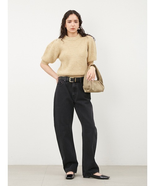 Mila Owen(ミラオーウェン)の「ワンハンドルサテンミニバッグ(ハンドバッグ・レディース・イエロー/オリーブ/ブラウン・FREE)」の17枚目の写真