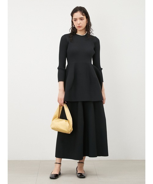 Mila Owen(ミラオーウェン)の「ワンハンドルサテンミニバッグ(ハンドバッグ・レディース・イエロー/オリーブ/ブラウン・FREE)」の18枚目の写真