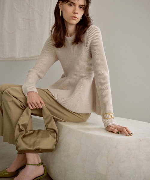 Mila Owen(ミラオーウェン)の「ワンハンドルサテンミニバッグ(ハンドバッグ・レディース・イエロー/オリーブ/ブラウン・FREE)」の21枚目の写真