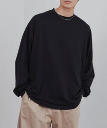 coen | ビッグシルエット天竺ロングスリーブTシャツ(Tシャツ/カットソー)