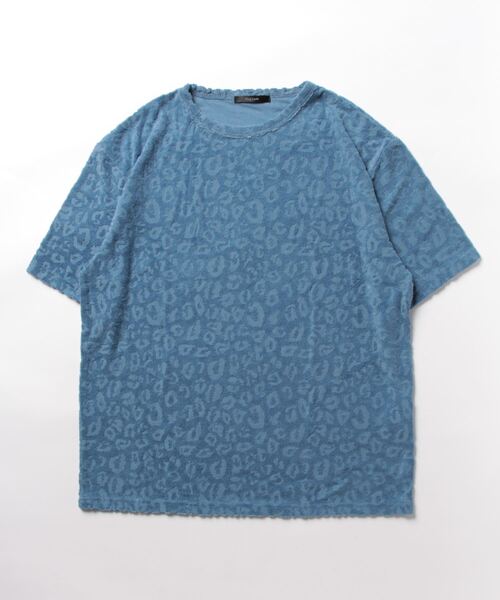 Bling Leads(ブリングリーズ)の「《Bling leads》レオパード柄クルーネックTシャツ(Tシャツ/カットソー・レディース・ブラック/ホワイト/ブルー・LARGE/MEDIUM)」の9枚目の写真