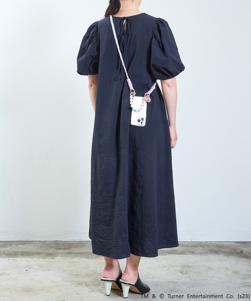 FLAPPER(フラッパー)の「FLAPPER:トムとジェリー 2WAYスマホショルダー トム ジェリー タフィー(スマホグッズ・レディース・ネイビー/ライトピンク/イエロー・FREE)」の6枚目の写真