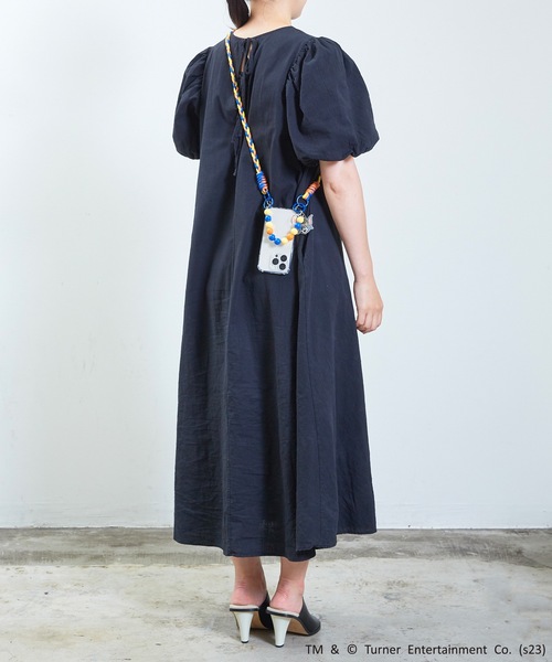 FLAPPER(フラッパー)の「FLAPPER:トムとジェリー 2WAYスマホショルダー トム ジェリー タフィー(スマホグッズ・レディース・ネイビー/ライトピンク/イエロー・FREE)」の7枚目の写真