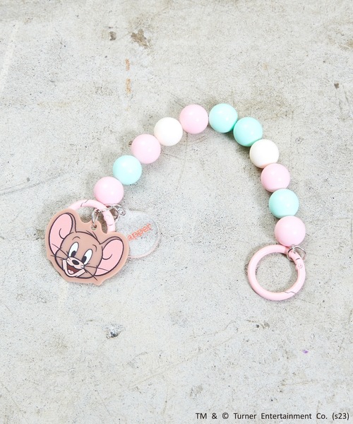 FLAPPER(フラッパー)の「FLAPPER:トムとジェリー 2WAYスマホショルダー トム ジェリー タフィー(スマホグッズ・レディース・ネイビー/ライトピンク/イエロー・FREE)」の9枚目の写真