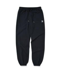 WOOALONG(ウアロン)/Signature jogger pants/シグネチャー オーバーサイズ スウェットパンツ ジョガーパンツ