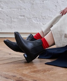 ing | 【WEB限定】【サスティナブルシリーズ】サイドゴアショートブーツ(ブーツ)