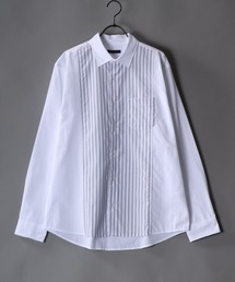 broadcloth switching stripe shirt/ブロード 切り替え ストライプ シャツ