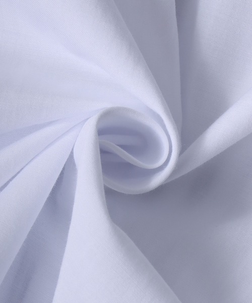 SITRY(シトリー)の「broadcloth switching stripe shirt/ブロード 切り替え ストライプ シャツ(シャツ/ブラウス・メンズ・ホワイト/サックスブルー・M/L/LL)」の8枚目の写真