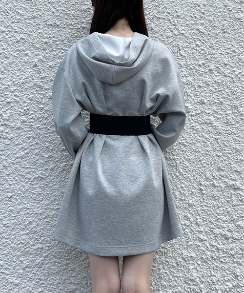 one wayザッカ（ワンウェイザッカ）の「スクエアバックル太ベルト（ベルト・レディース・シルバー/ゴールド・FREE）」の12枚目の写真