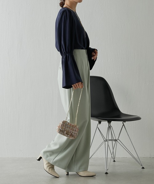 COLLAGE GALLARDAGALANTE ワイドパンツ サイズ1 TRILL掲載】NEWジャージワイドパンツ | COLLAGE GALLARDAGALANTE