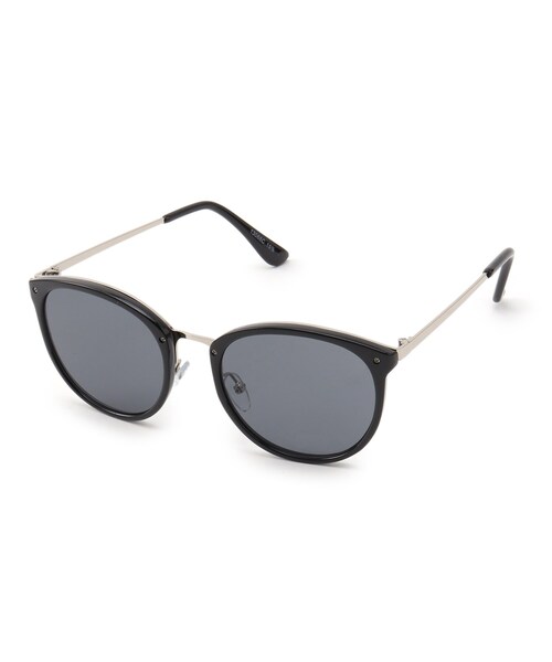 grove（グローブ）の「◆UVフラットレンズサングラス（サングラス・レディース・ナチュラル/ブラック/ダークブラウン・00）」の2枚目の写真