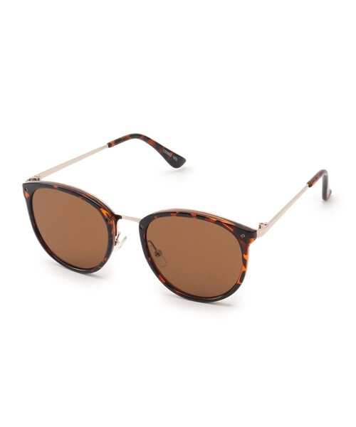 grove（グローブ）の「◆UVフラットレンズサングラス（サングラス・レディース・ナチュラル/ブラック/ダークブラウン・00）」の4枚目の写真