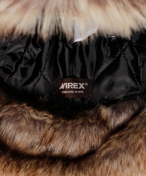 AVIREX（アヴィレックス）の「【AVIREX/アヴィレックス】 FLIGHT BOA CAP/フライトキャップ（キャップ・メンズ・カーキ/ブラック/ベージュ・FREE）」の11枚目の写真