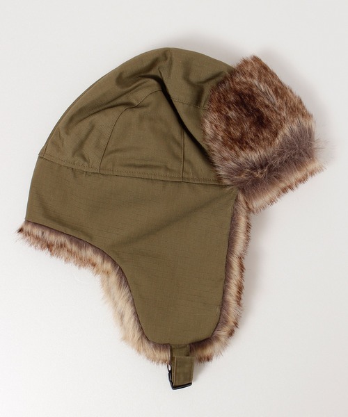 AVIREX（アヴィレックス）の「【AVIREX/アヴィレックス】 FLIGHT BOA CAP/フライトキャップ（キャップ・メンズ・カーキ/ブラック/ベージュ・FREE）」の21枚目の写真