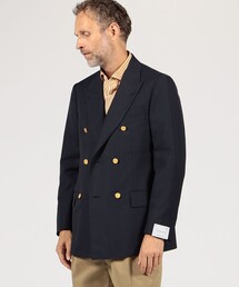 早い者勝ち！CARUSO  カルーゾ ダブルブレストベルテッドラップコート 46 77457044_b_01_215.jpg