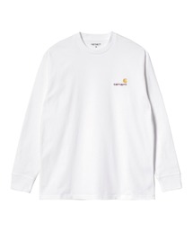 Carhartt WIP | Carhartt WIP/カーハートダブリューアイピー AMERICAN SCRIPT T ロンT ルーズシルエット ロゴ刺繍 I029955(Tシャツ/カットソー)