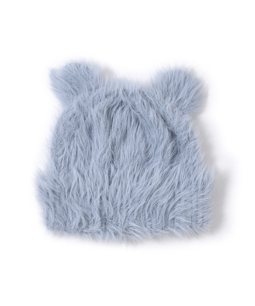 Alley by w closet（アリーバイダブルクローゼット）の「【Alley / SETアイテム】くま耳ニット帽&アームウォーマー（ニットキャップ/ビーニー・レディース・アイボリー/サックスブルー/イエロー・FREE）」の14枚目の写真