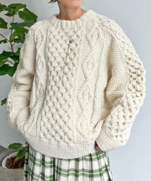 CPCM | ハンドニットケーブル編プルオーバー(ニット/セーター)