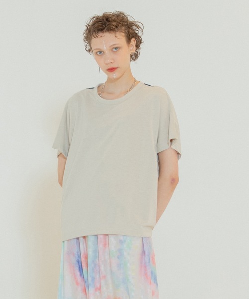 STOF(ストフ)の「Festival Panel T(Tシャツ/カットソー・メンズ・ナチュラル/ブラック・S/M)」の2枚目の写真