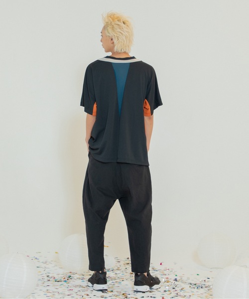 STOF(ストフ)の「Festival Panel T(Tシャツ/カットソー・メンズ・ナチュラル/ブラック・S/M)」の14枚目の写真