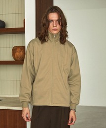 フリースライニングスウェット ルーズトラックジャケット EMMA CLOTHES