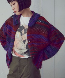 mag.by c | (mag.by c)クロシェ風ニットカーディガン(カーディガン/ボレロ)