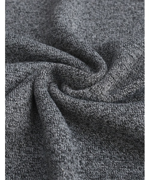 新色追加][低身長サイズ有]ミラノリブ変形キーネックIラインニット