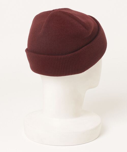 Carhartt（カーハート）の「Carhartt WIP/カーハートダブリューアイピー ビーニー ダブル STRATUS HAT LOW ストラタスハットロー I025741（ニットキャップ/ビーニー・メンズ・ワイン/ブラック/ベージュ/ダークグレー/ヘザーグレー/ホワイト/レッド/グレー・FREE）」の16枚目の写真