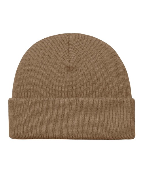 Carhartt（カーハート）の「Carhartt WIP/カーハートダブリューアイピー ビーニー ダブル STRATUS HAT LOW ストラタスハットロー I025741（ニットキャップ/ビーニー・メンズ・ワイン/ブラック/ベージュ/ダークグレー/ヘザーグレー/ホワイト/レッド/グレー・FREE）」の20枚目の写真
