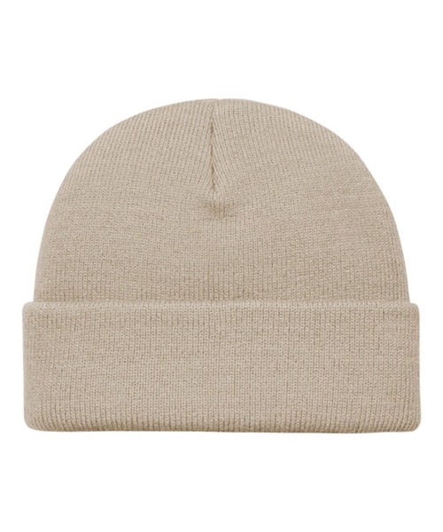 Carhartt（カーハート）の「Carhartt WIP/カーハートダブリューアイピー ビーニー ダブル STRATUS HAT LOW ストラタスハットロー I025741（ニットキャップ/ビーニー・メンズ・ワイン/ブラック/ベージュ/ダークグレー/ヘザーグレー/ホワイト/レッド/グレー・FREE）」の10枚目の写真