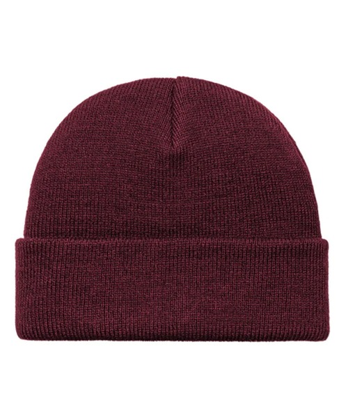 Carhartt（カーハート）の「Carhartt WIP/カーハートダブリューアイピー ビーニー ダブル STRATUS HAT LOW ストラタスハットロー I025741（ニットキャップ/ビーニー・メンズ・ワイン/ブラック/ベージュ/ダークグレー/ヘザーグレー/ホワイト/レッド/グレー・FREE）」の15枚目の写真