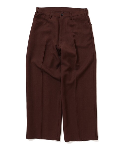 B:MING by BEAMS(ビーミングバイビームス)の「ambiance / Poly Twill Wide Pants(その他パンツ・メンズ・ブラウン/ブラック・MEDIUM/SMALL/X-LARGE/LARGE)」の13枚目の写真