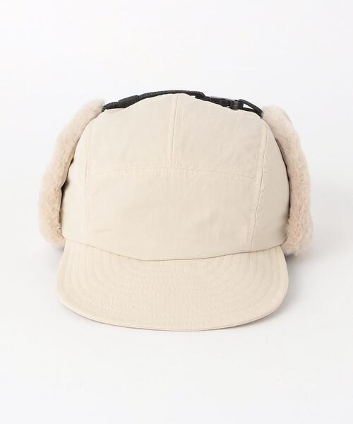 halo commodity（ハロ　コモディティー）の「【別注】＜halo commodity＞EX キャップ / 帽子（キャップ・キッズ・オフホワイト/ブラック・FREE(52-58cm)）」の3枚目の写真