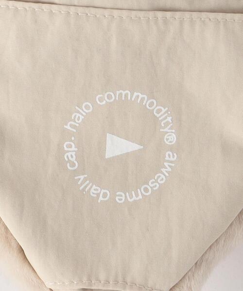 halo commodity（ハロ　コモディティー）の「【別注】＜halo commodity＞EX キャップ / 帽子（キャップ・キッズ・オフホワイト/ブラック・FREE(52-58cm)）」の13枚目の写真