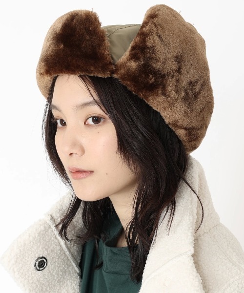 Columbia（コロンビア）の「Columbia/コロンビア キャップ トラッパー KEITH HEIGHTS FLIGHT PU5586（キャップ・メンズ・ブラウン/ブラック・FREE）」の15枚目の写真