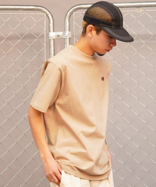 NEW BALANCE（ニューバランス）の「new balance/ニューバランス 半袖Ｔシャツ リラックスフィット バックプリント MT41546（Tシャツ/カットソー・メンズ・ベージュ/グレー・2XL/L/M/XL）」の21枚目の写真