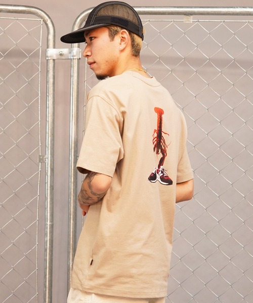 NEW BALANCE（ニューバランス）の「new balance/ニューバランス 半袖Ｔシャツ リラックスフィット バックプリント MT41546（Tシャツ/カットソー・メンズ・ベージュ/グレー・2XL/L/M/XL）」の18枚目の写真