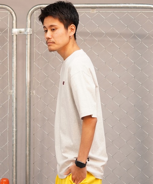 NEW BALANCE（ニューバランス）の「new balance/ニューバランス 半袖Ｔシャツ リラックスフィット バックプリント MT41546（Tシャツ/カットソー・メンズ・ベージュ/グレー・2XL/L/M/XL）」の5枚目の写真