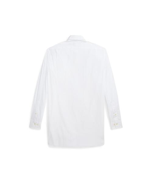 POLO RALPH LAUREN(ポロ ラルフ ローレン)の「クラシック フィット ポプリン シャツ(ビジネスシャツ・メンズ・ホワイト・17/45/18/67/15/23/16H45/17H45/15H23/16H23/16/23/16/45/17/23/18/45/14H23)」の2枚目の写真