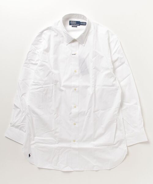 POLO RALPH LAUREN(ポロ ラルフ ローレン)の「クラシック フィット ポプリン シャツ(ビジネスシャツ・メンズ・ホワイト・17/45/18/67/15/23/16H45/17H45/15H23/16H23/16/23/16/45/17/23/18/45/14H23)」の4枚目の写真
