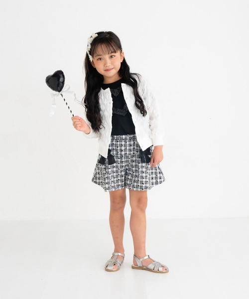 ポップコーンジャガードカーディガン（カーディガン/ボレロ）｜nino（ニノ）