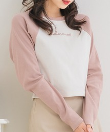 ラグランショートTEE