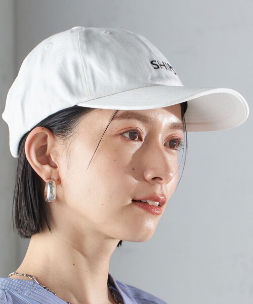 SHIPS（シップス）の「* SHIPS ロゴ キャップ ◇（キャップ・レディース・ベージュ/ライトブルー/ネイビー/ライトホワイト・ONE SIZE）」の19枚目の写真