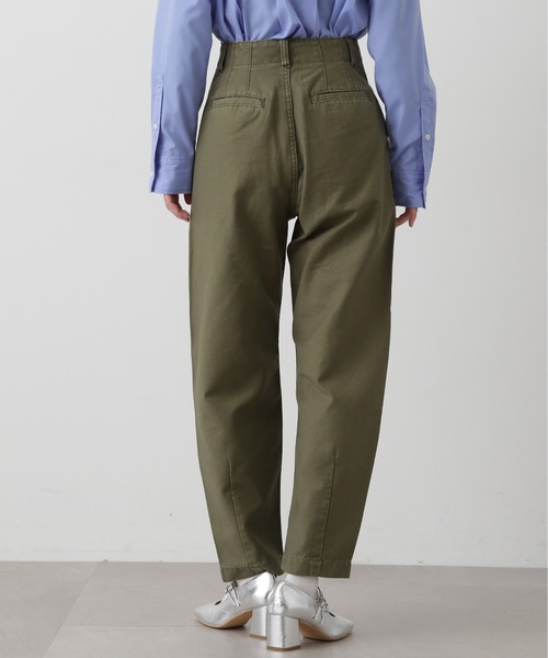 N.（N. Natural Beauty Basic）（エヌエヌナチュラルビューティーベーシック）の「【S Size Line】◆カーブカーゴパンツ（カーゴパンツ・レディース・オフホワイト/カーキ・SMALL/MEDIUM）」の20枚目の写真