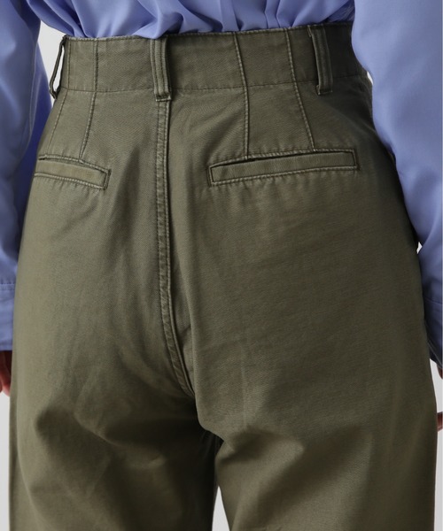 N.（N. Natural Beauty Basic）（エヌエヌナチュラルビューティーベーシック）の「【S Size Line】◆カーブカーゴパンツ（カーゴパンツ・レディース・オフホワイト/カーキ・SMALL/MEDIUM）」の22枚目の写真