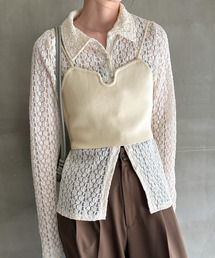 select MOCA | キャミニットビスチェ(ベスト)