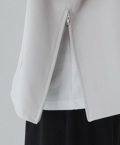 LUCY(ルーシー)の「LUCY/トロミノーカラーブルゾン(ブルゾン・メンズ・ライトベージュ/ブラック・MEDIUM/LARGE)」の10枚目の写真