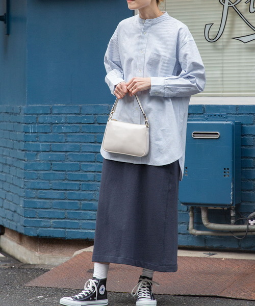 FORK&SPOON（フォークアンドスプーン）の「FORK&SPOON　オックスロングシャツ（シャツ/ブラウス・レディース・オフホワイト/ブルー系その他・1）」の17枚目の写真