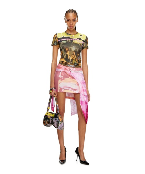 DIESEL（ディーゼル）の「レディース ショルダーバッグ PLAY SHOULDER（ショルダーバッグ・レディース・その他1/その他/ブラック系その他/ピンク系その他/ブラック系その他2・UNI）」の10枚目の写真